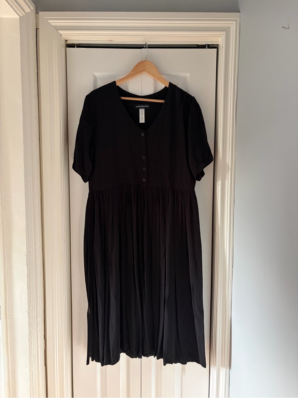 Onderbroeks Black Lounge Dress - Picture 2 of 6